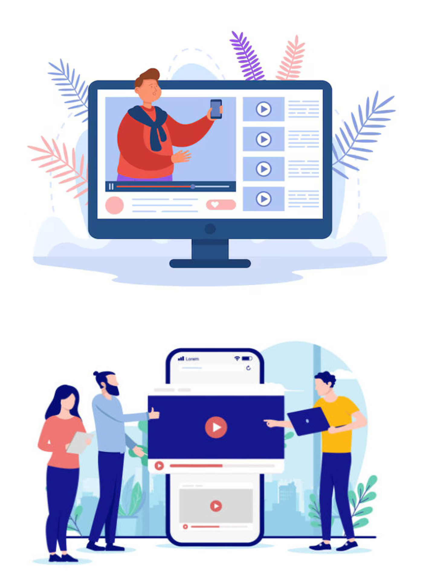 Cyberlink Digital Video Marketing. Image shows milestones achieved via video marketing by cyberlink digital.