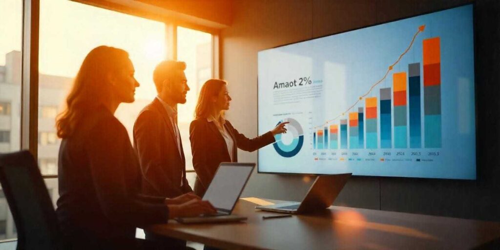 Email marketing campaign focused on Financial & Business Consultants services