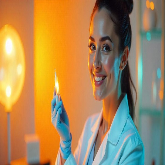 General practitioner creating weekly health tips video for clinic’s YouTube channel as part of digital marketing for healthcare efforts