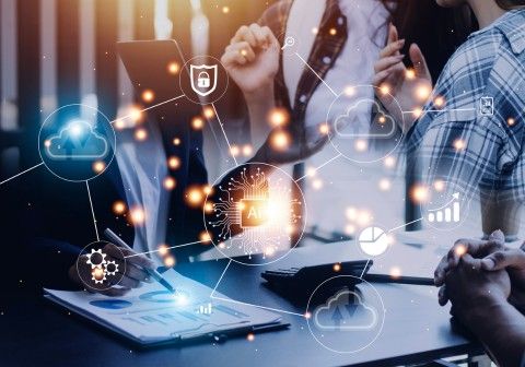 Cyberlink Digital team implementing AI SEO solutions businesses in Punjab