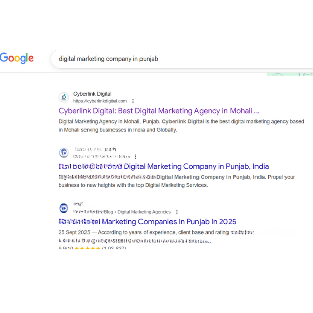 Leading Full Stack Digital Marketing Agency in Punjab – Cyberlink Digital