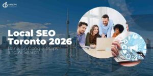 Local SEO Toronto 2026 guide showing how to rank #1 on Google Maps and AI search results