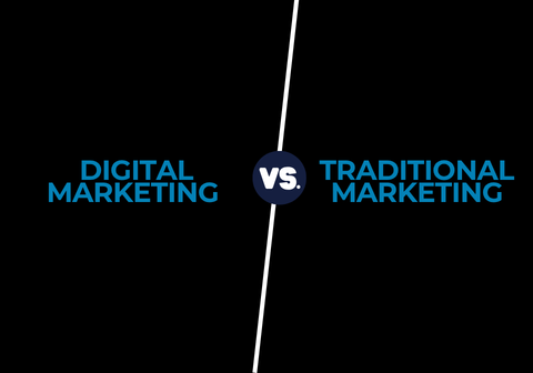 Comparison between traditional and digital marketing in Chandigarh